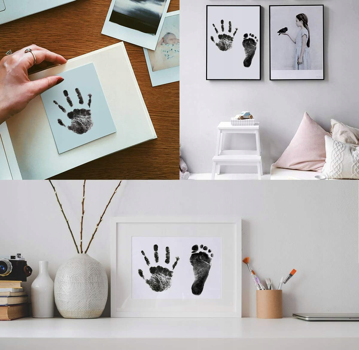 NABANCE BABY ink and 2 sheets for hand and foot prints