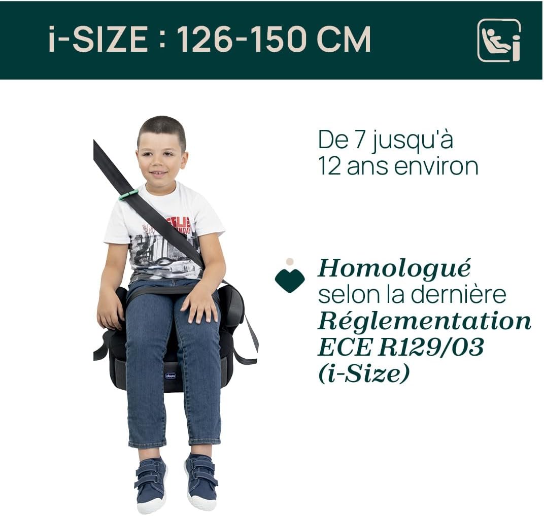 CHICCO Quasar Fix i-Size autostoelverhoger 126-150cm