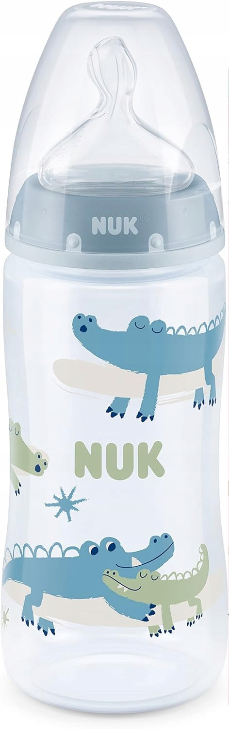 NUK First Choice+ 0-6 m FĽAŠA 300 ml s indikátorom teploty
