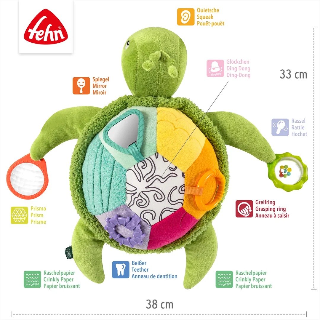 Jouet d’éveil Fehn Tortue de mer XL