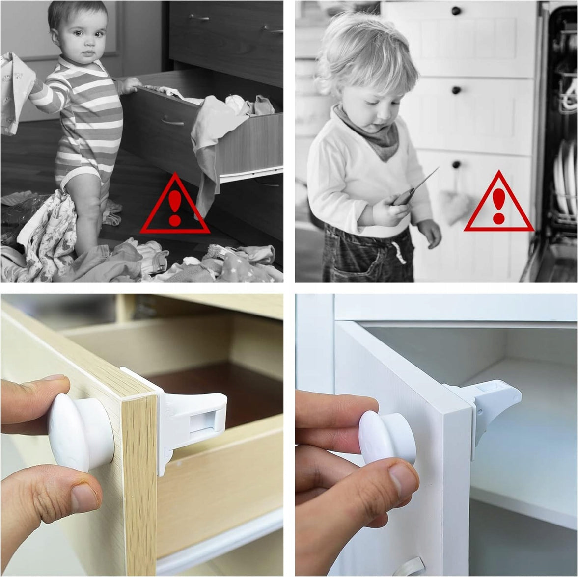APEX beveiliging voor kasten en laden 4 stuks