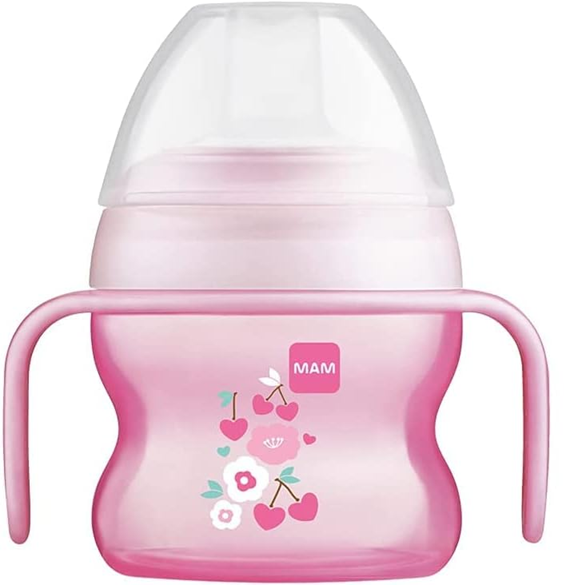 MAM Starter Cup antilekbeker 150 ml 4 m+ BLOEMEN