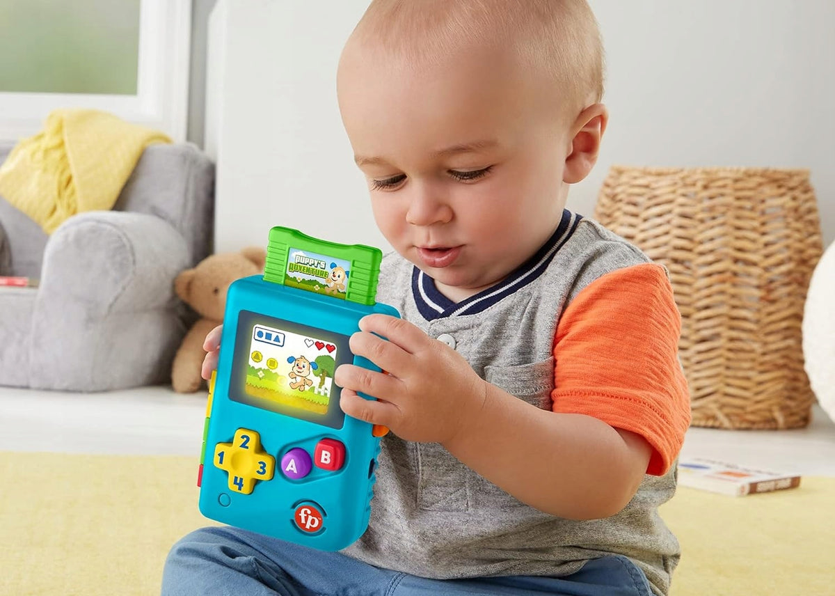 FISHER-PRICE Lil Gamer console interattiva retrò J.TEDESCO