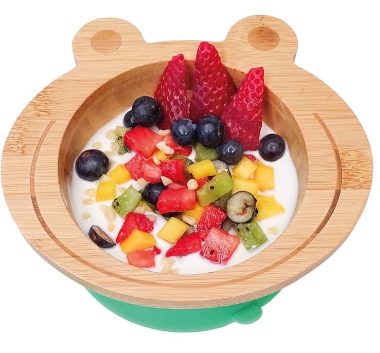 KLEINER FUCHS frog plate + spoon