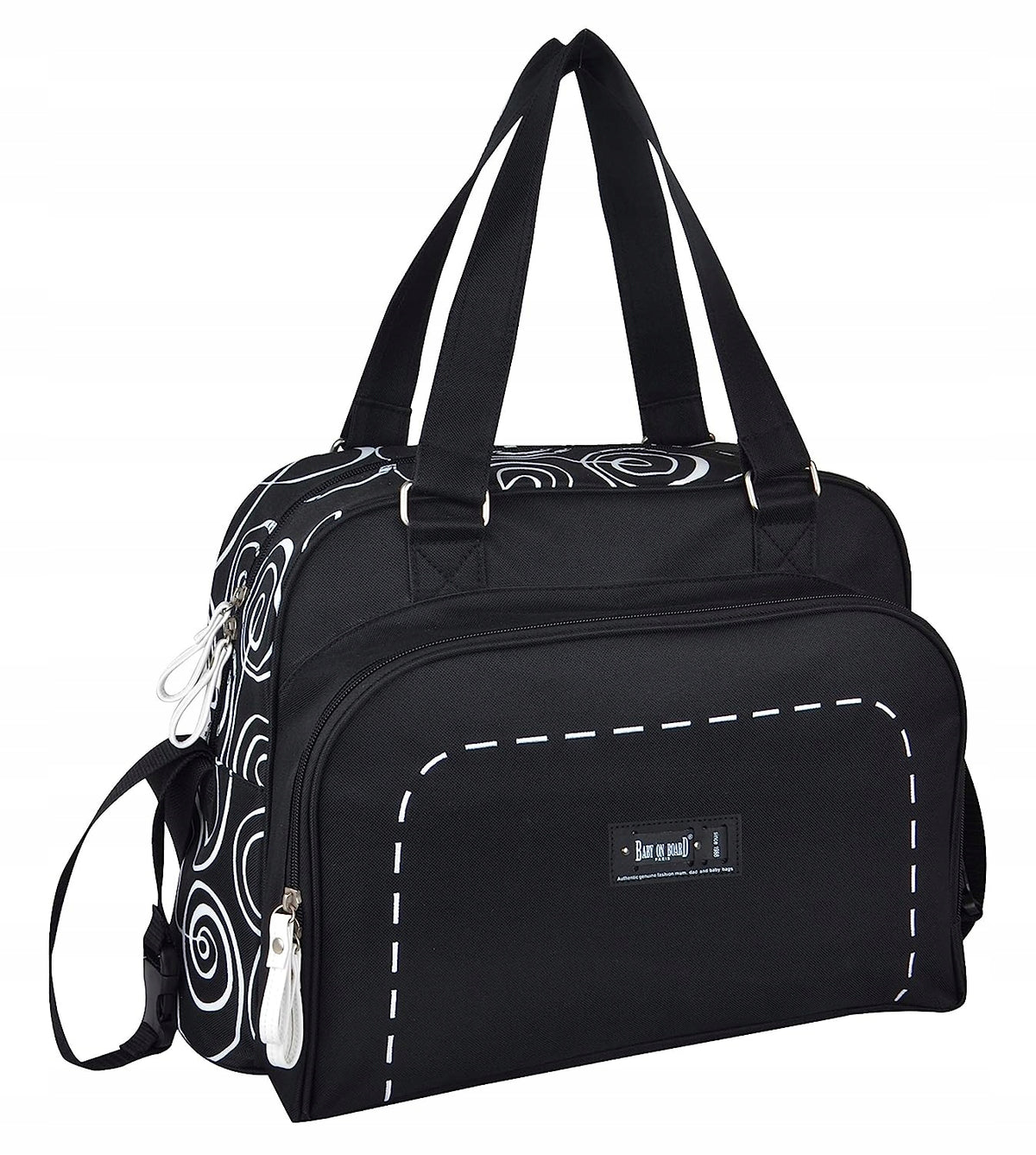 BABY ON BOARD borsa per pannolini e accessori SIMPLY SWIRL