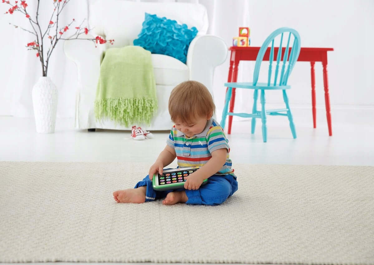 FISHER-PRICE interaktiv tablet J.TYSK "O