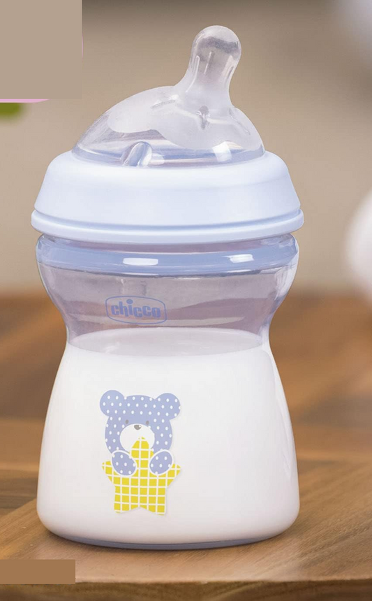 CHICCO NaturalFeeling biberón 250 ml 3 m+ flujo medio