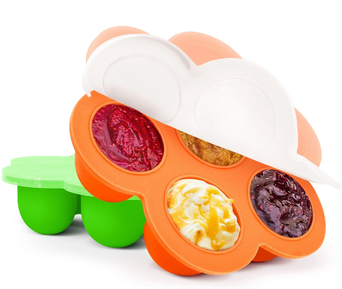 MAMMACITA récipients en silicone pour le stockage des aliments 2 pièces