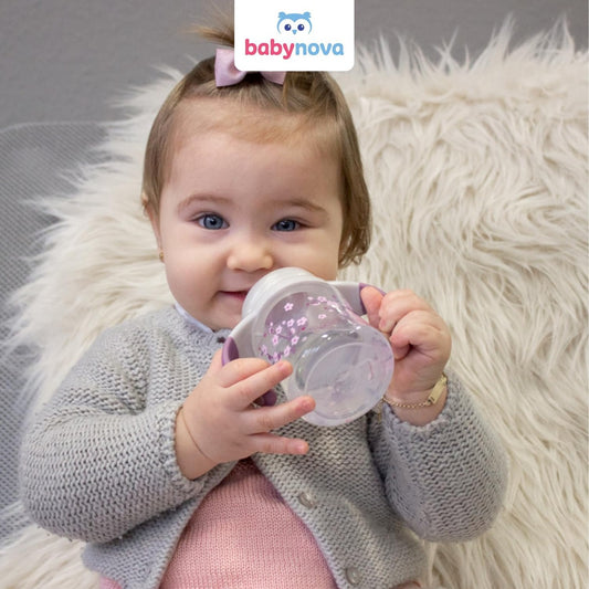 BABYNOVA Biberón Learner 150 ml flujo lento 0-24 meses O