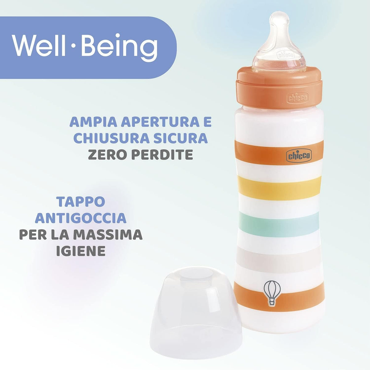 CHICCO biberon Well Being 4m+ 330ml