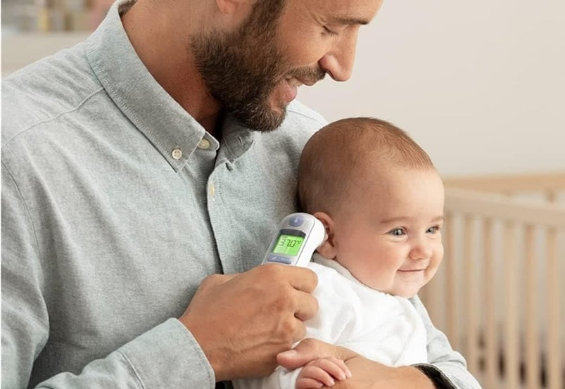 BRAUN ThermoScan 7 ακριβές θερμόμετρο αυτιού + 21 προστατευτικά καλύμματα