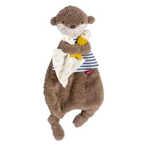FEHN Otter przytulanka i kocyk – nowy – zdjęcie 3