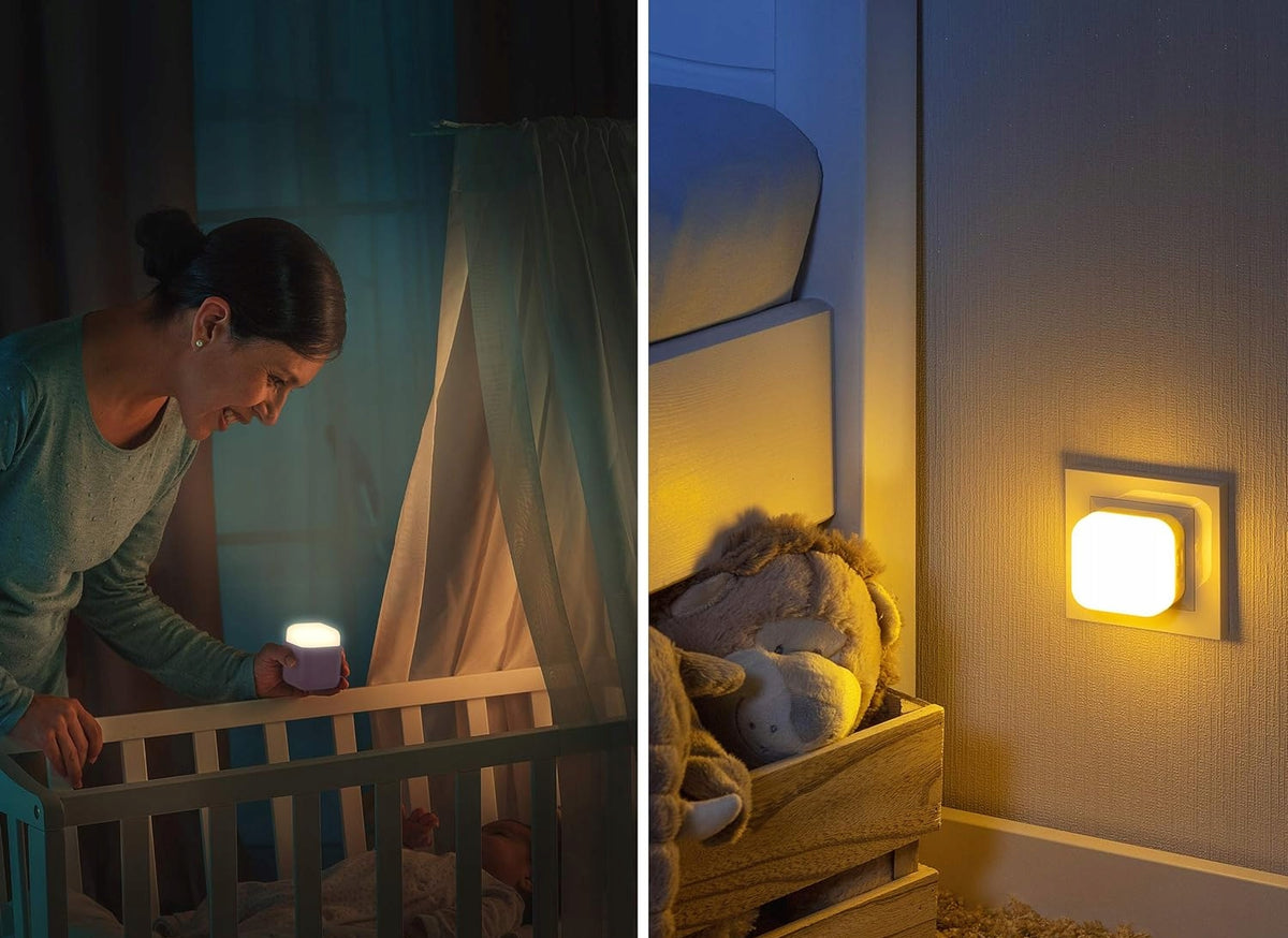 REER SleepLight 2in1 lampada notturna LED portatile o da presa