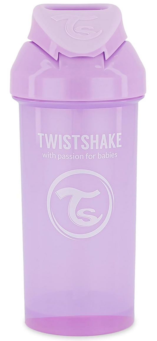 TWISTSHAKE Straw Cup tazza antigoccia con cannuccia 360 ml 6 m+