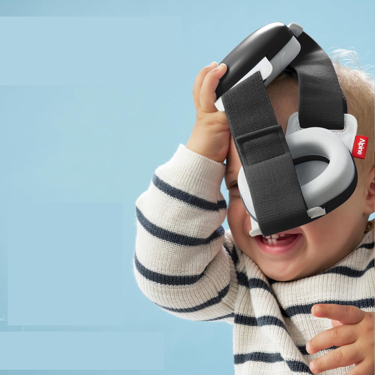 ALPINE Muffy Baby gehoorbeschermers voor kinderen 12 m+ 24db + etui