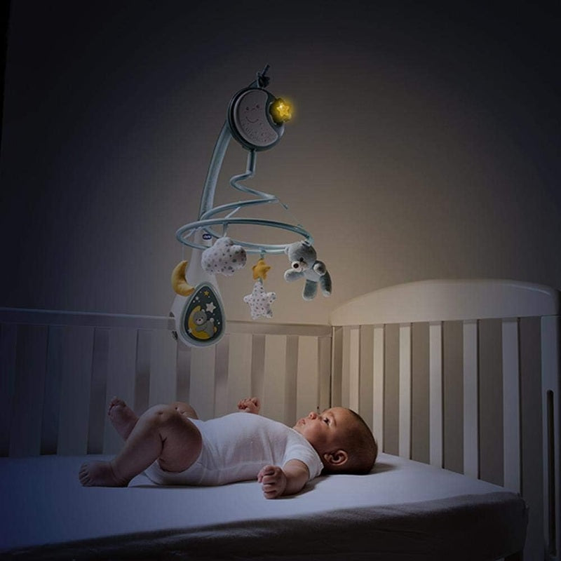 CHICCO Next2Dreams 2 in 1 giostra con melodie e luce notturna ORSO