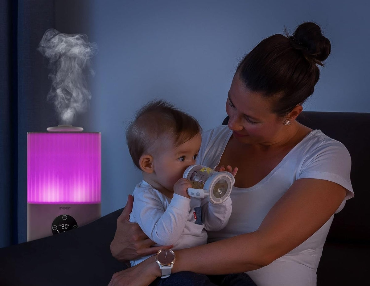 REER umidificatore ad ultrasuoni con luce notturna + telecomando