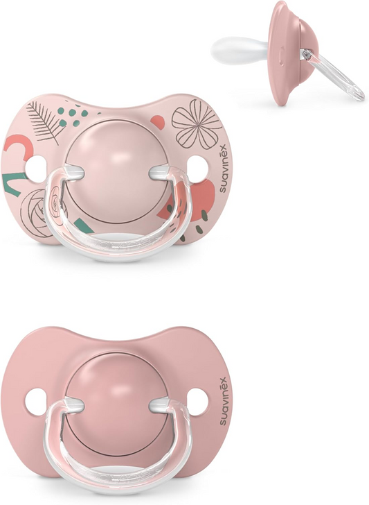 SUAVINEX SX PRO succhietto anatomico 6-18 mesi silicone x2