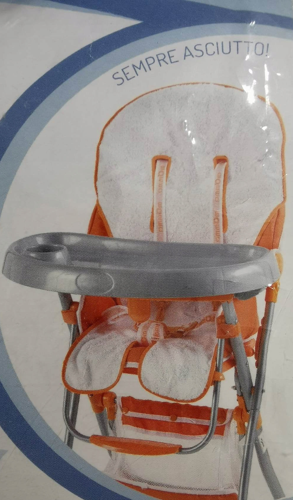 ITALBABY copertura per seggiolone in spugna