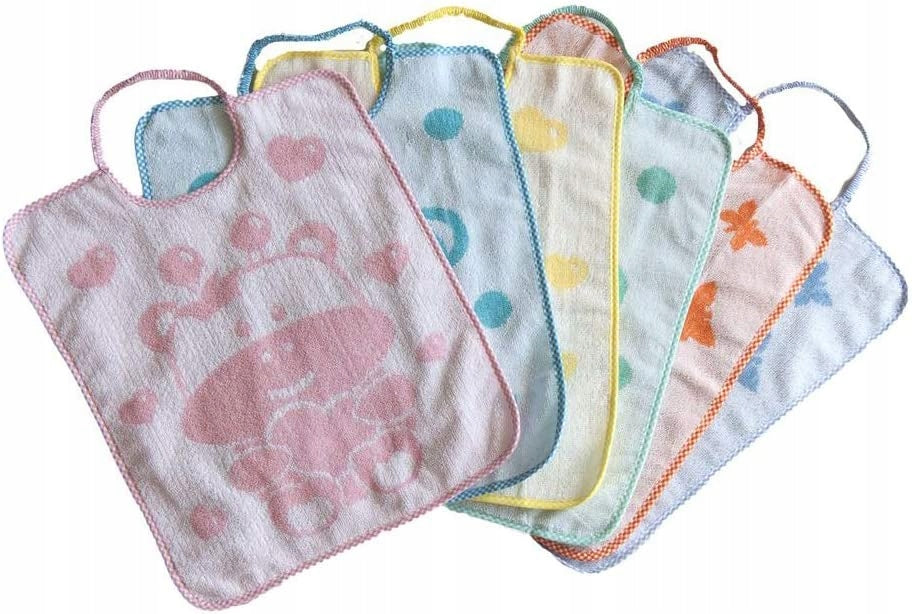 BUBABU bavaglino in cotone x6 33x39cm