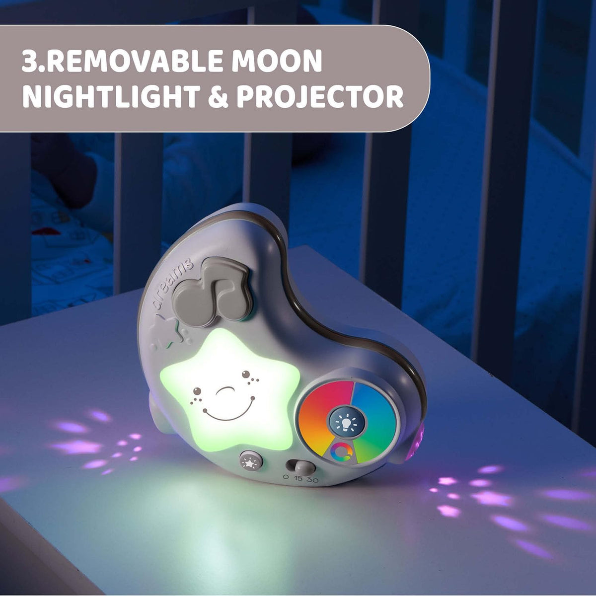 CHICCO 3-in-1 educational mat with projector