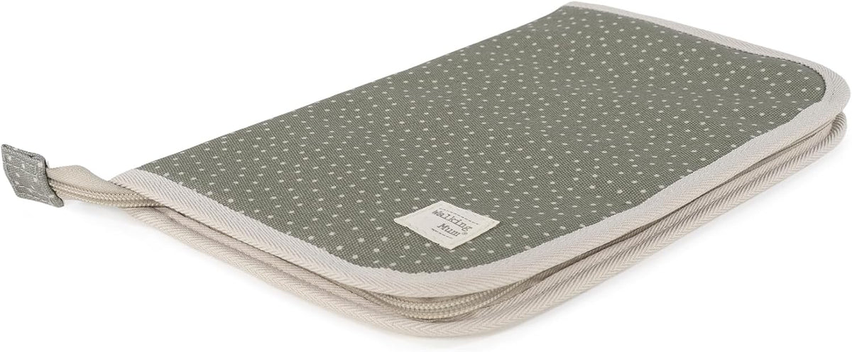 WALKING MUM Topito Poppy Moss document case