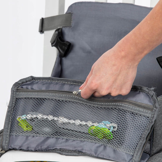 REER Growing 2v1 turistická židlička na krmení TAŠKA NA PŘÍSLUŠENSTVÍ