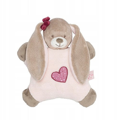 NATTOU cojín de peluche con sonajero Nina, Jade y Lili 19 x 22 cm