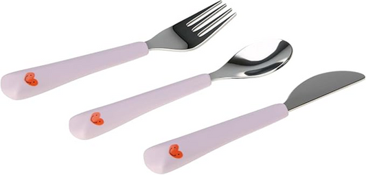 LASSIG Besteck-Set Löffel Gabel Messer 12 m+