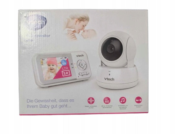 VTECH VM923 op afstand bedienbare digitale babyfoon 2,8" VOX