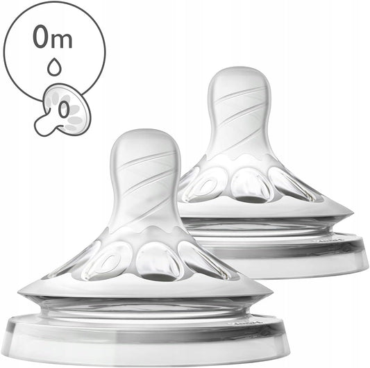 PHILIPS AVENT Tetinas Natural para biberones 0m+ x2