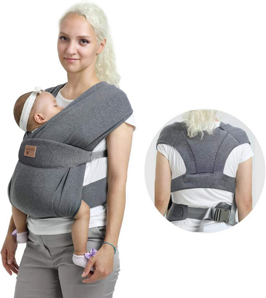 VRBABIES portabebés ergonómico suave 3-15 kg para bebés
