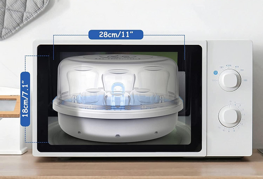 BELLABABY BLA8913 stérilisateur micro-ondes + pince