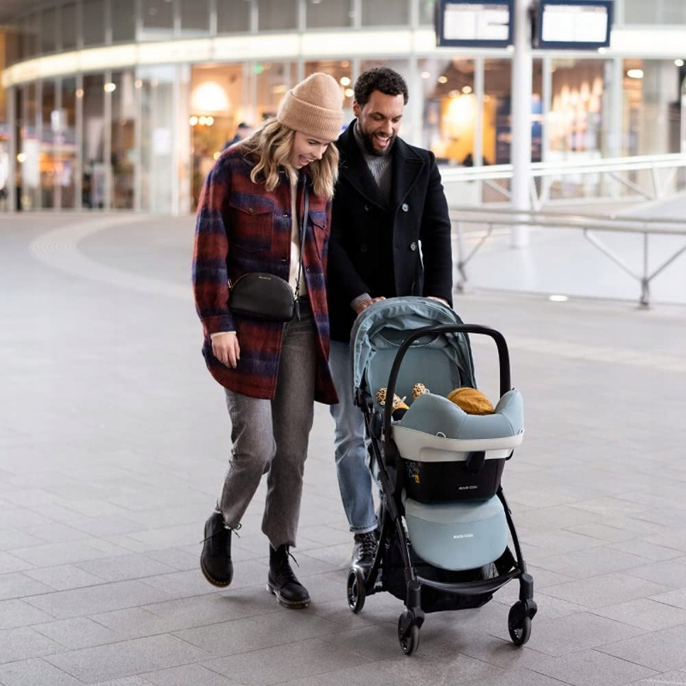MAXI-COSI adaptery wózek JAYA foteliki Cabrio Citi Pebble Rock Tinca, czarne, do wózka Maxi-Cosi Jaya