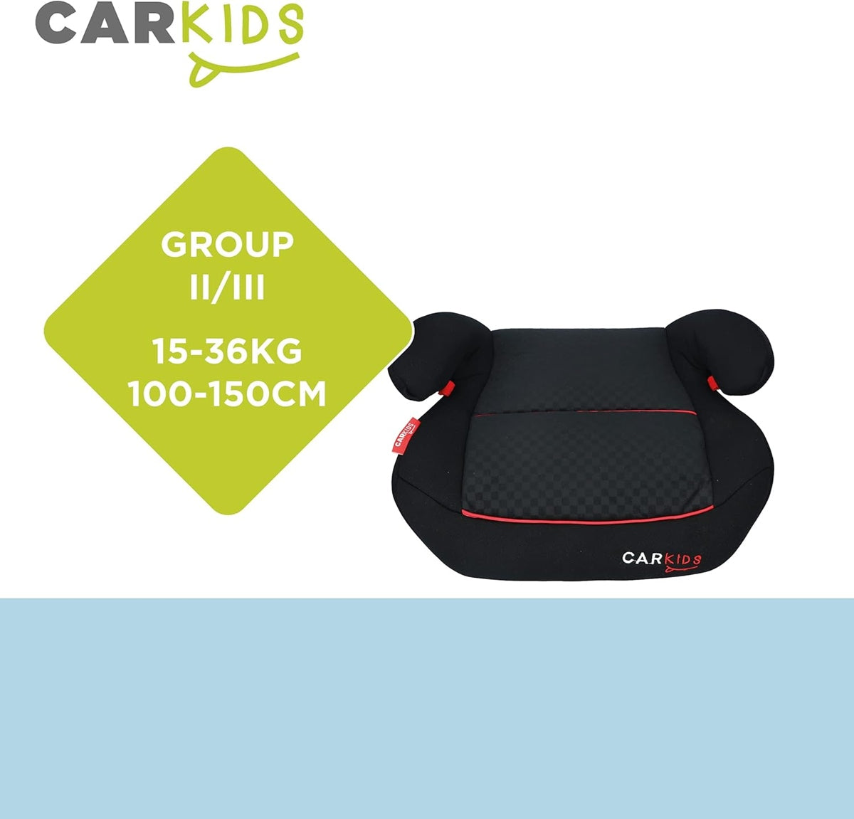 CAR KIDS stoelverhoger groep II III / 22-36kg