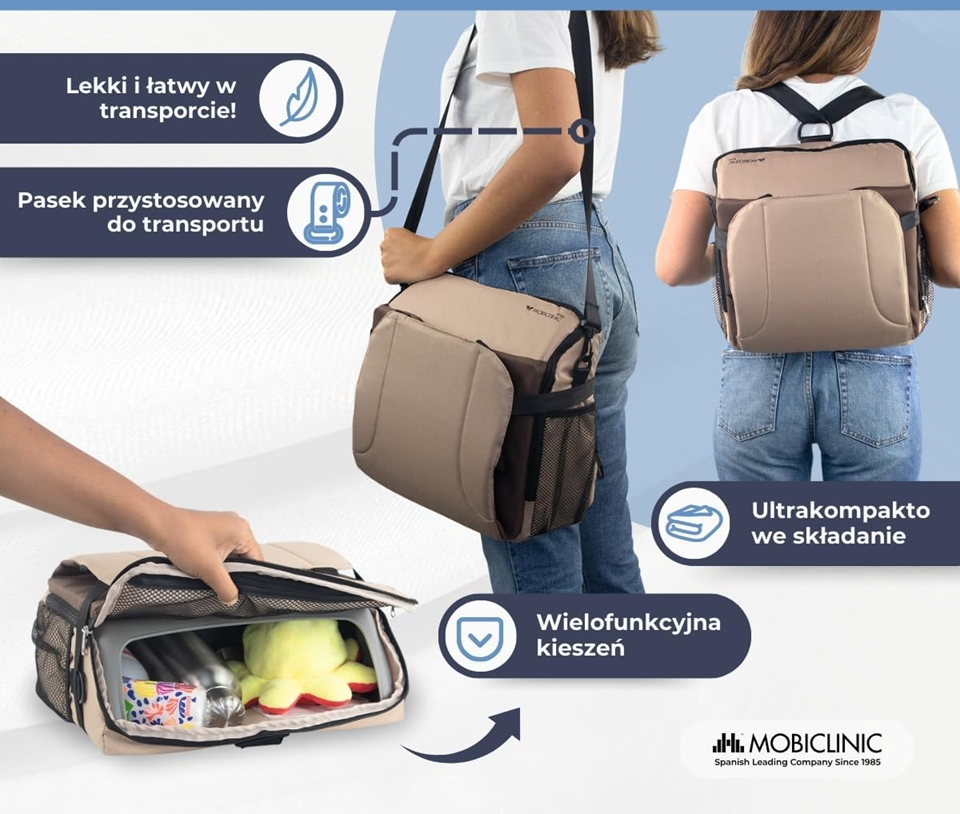 MOBICLINIC Monkey καρεκλάκι φαγητού ταξιδιού/φορητό Κάθισμα Ανύψωσης