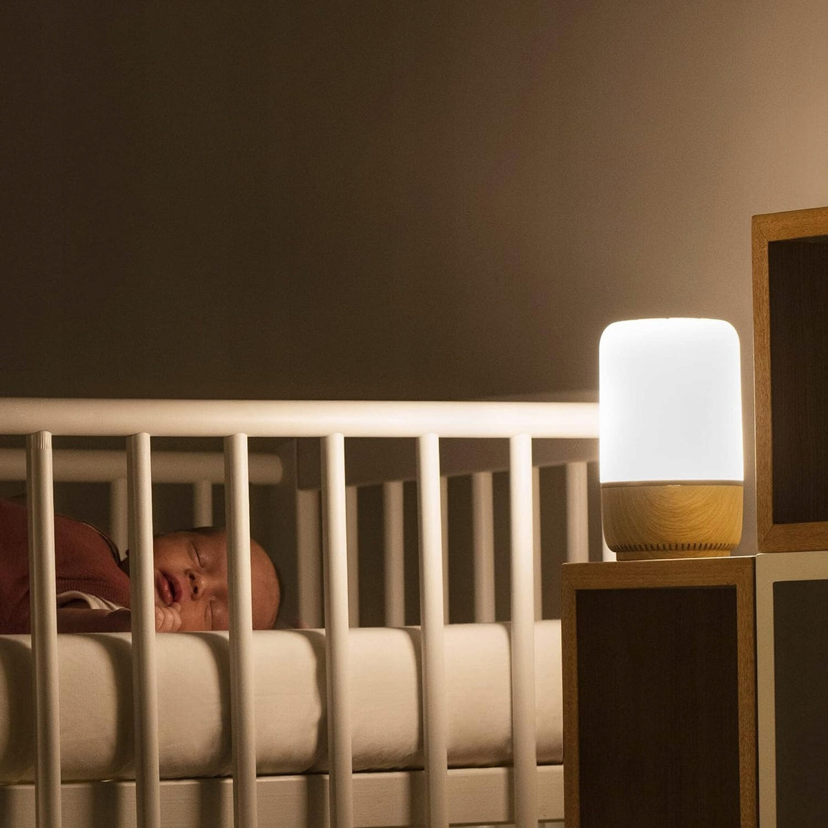 MAXI-COSI Soothe nachtlampje LED met luidspreker Connected Home app