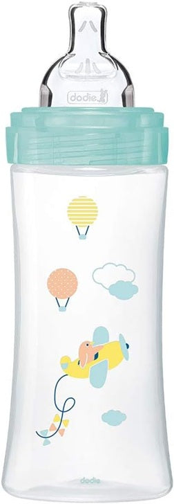 DODIE fles 330 ml speen 3 snelle doorstroming 6 m+