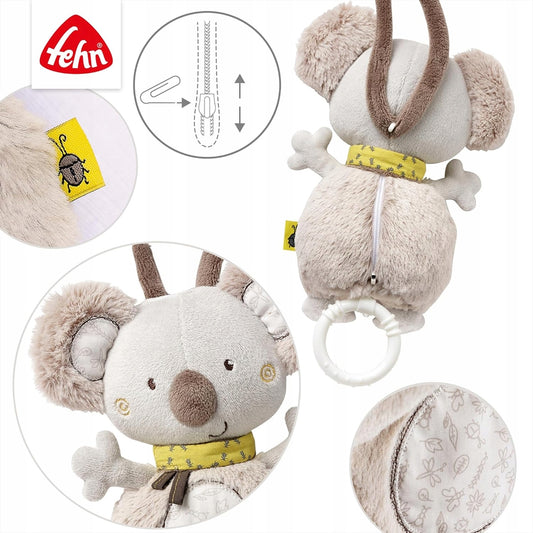 FEHN Australia doudou suspendu avec boîte à musique KOALA 20 cm