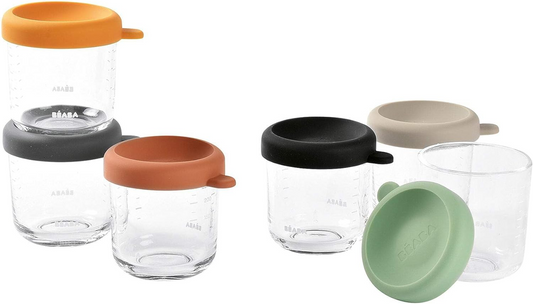 BEABA Γυάλινα δοχεία τροφίμων 6 x 250 ml