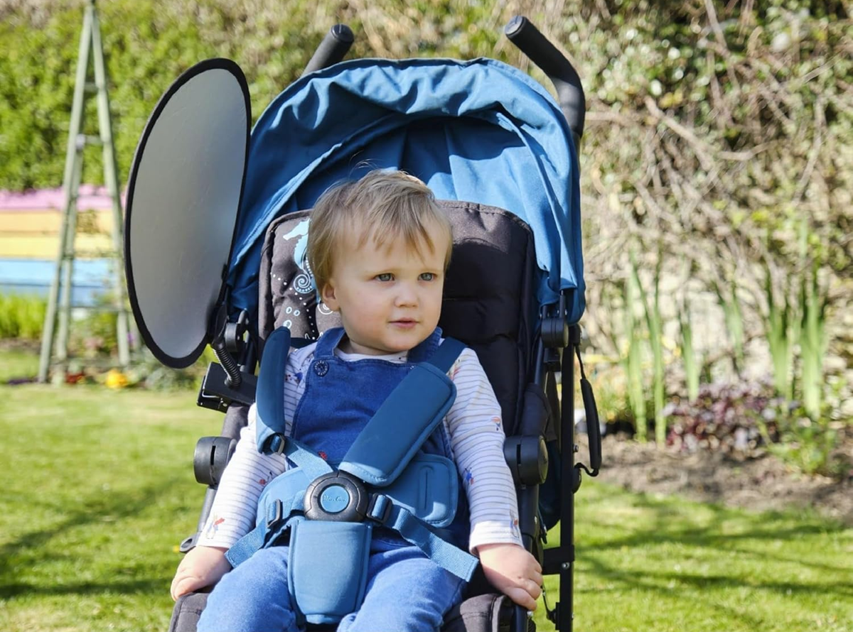 MY BUGGY BOARD pare-soleil pour poussette 34 cm UPF 50+