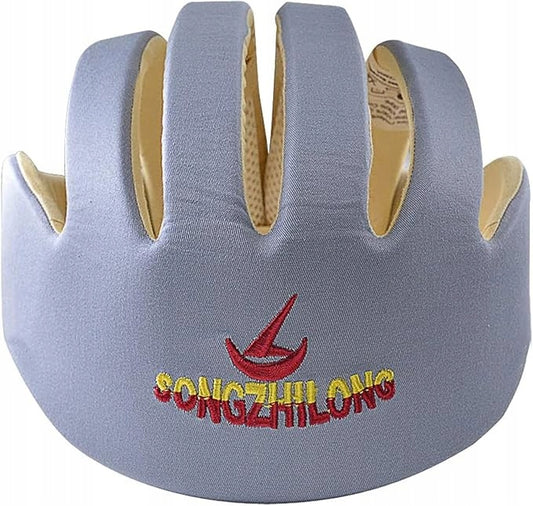 IULONEE Songzhilong kask ochronny dla dziecka 43-53 cm, szary, lekki, do raczkowania i chodzenia