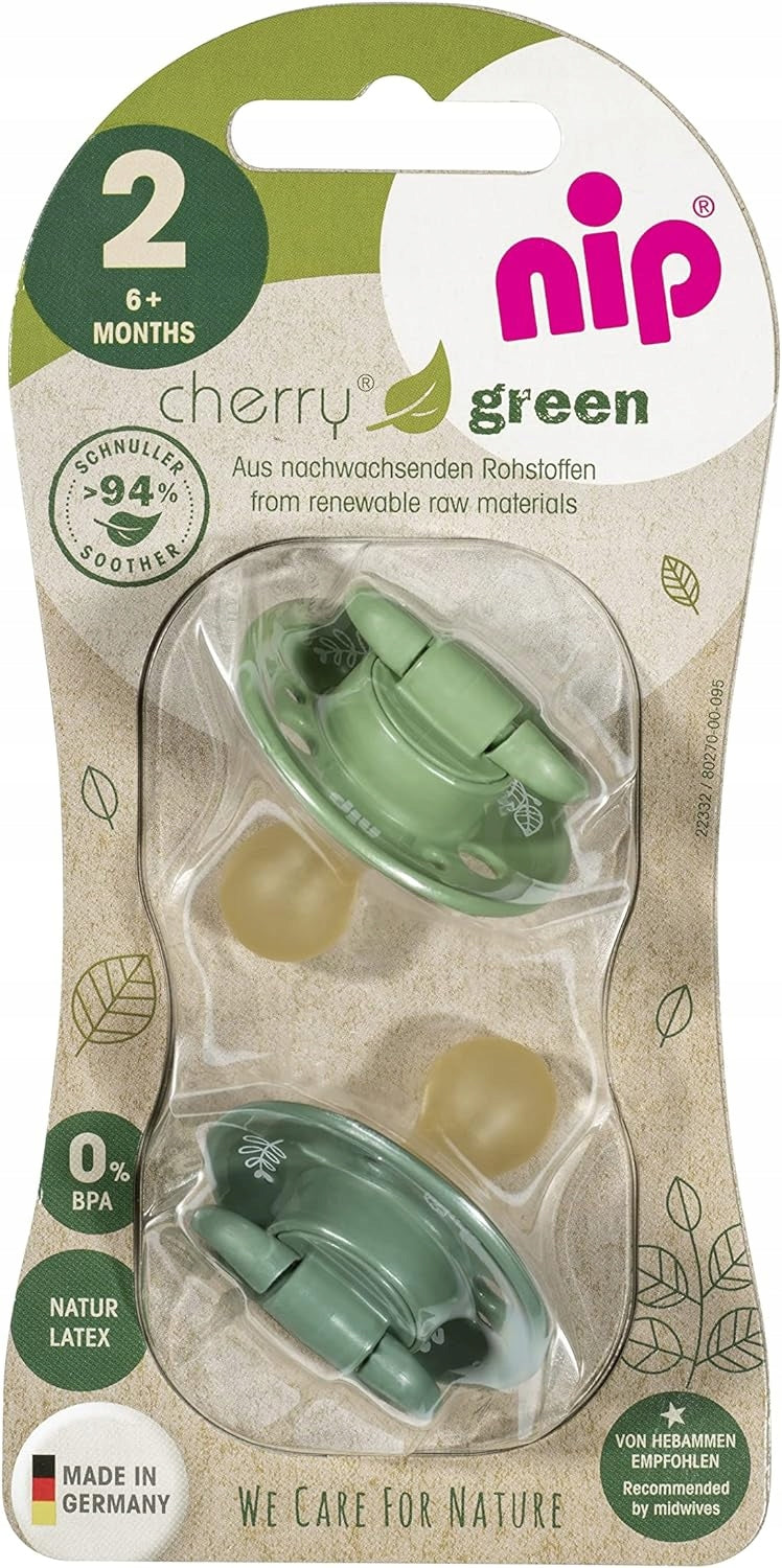 NIP CHERRY nyugtató cumi, 2 db 6 hónap+
