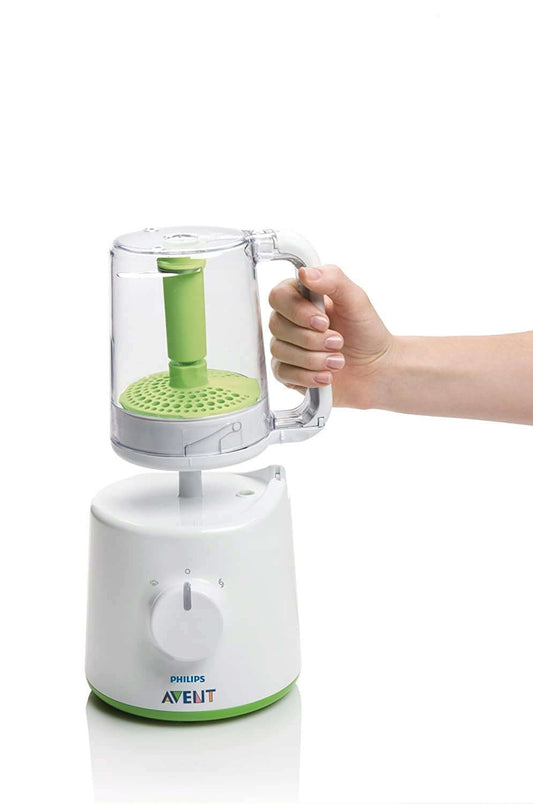 PHILIPS AVENT SCF870/20 2w1 parowar mikser 800 ml biały, z pojemnikiem i uchwytem do przygotowania posiłków dla dziecka