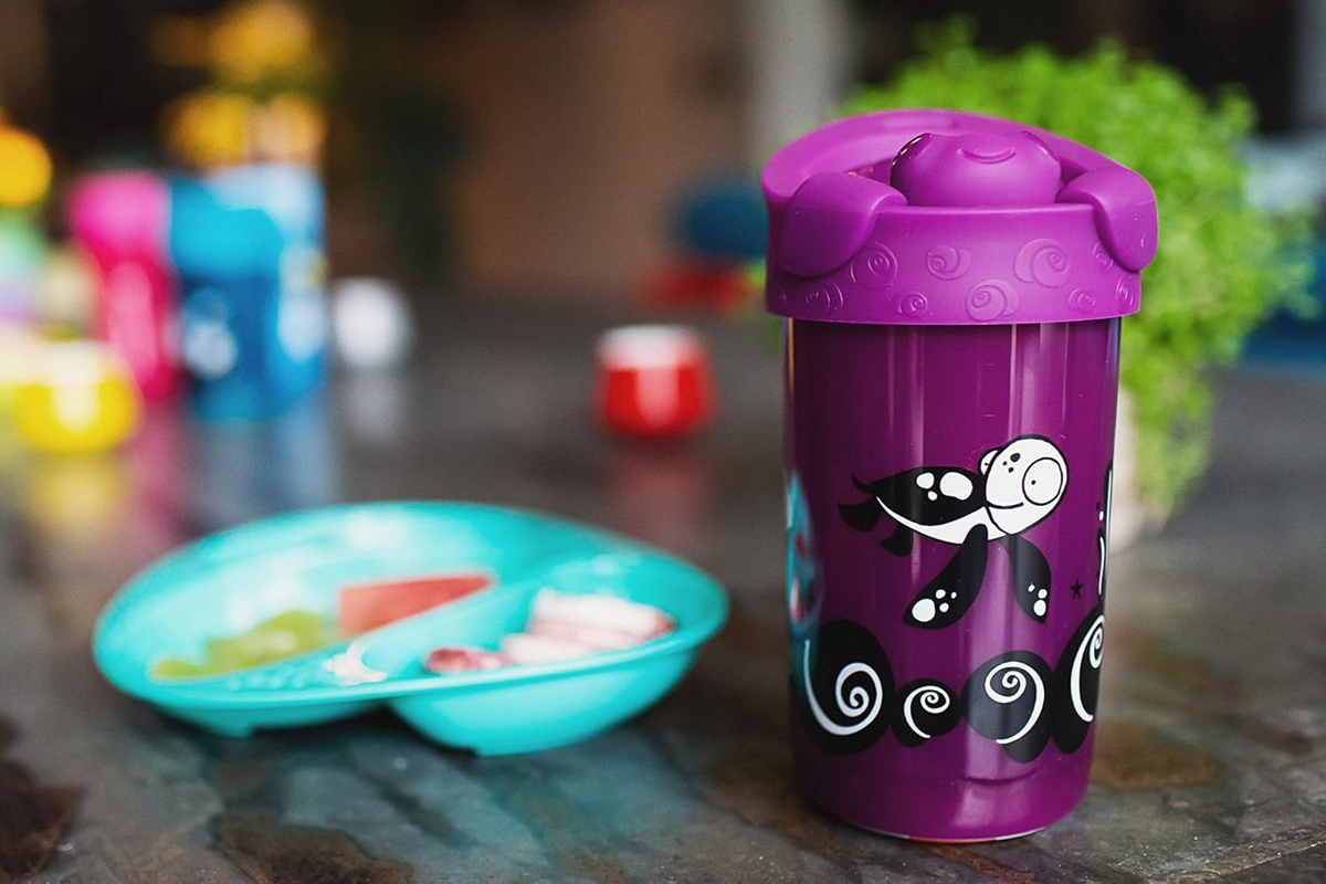 TOMMEE TIPPEE No Knock ποτήρι με στόμιο 300 ml 18 μηνών+ ΧΕΛΩΝΑ