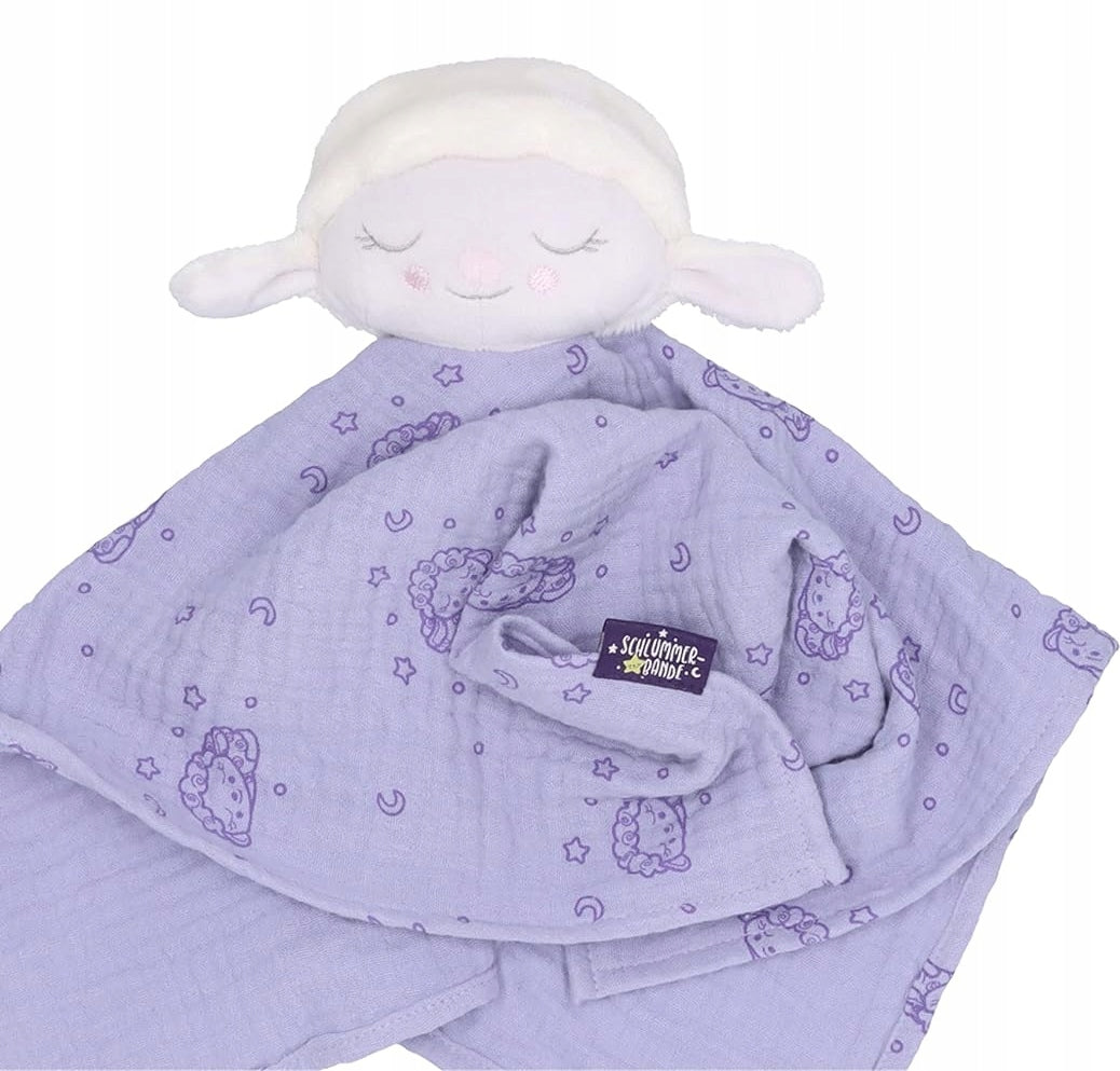 STERNTALER Sheep26cmcuddle blanketage 0 +colour purplematerial cotton, plushnew condition