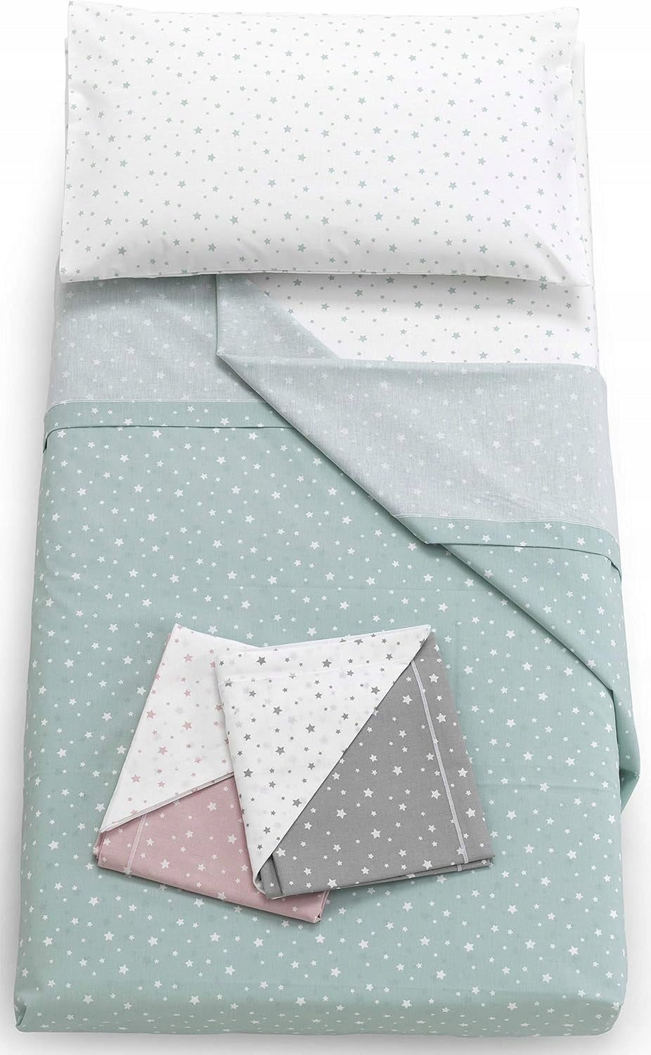 ITALBABY juego de ropa de cama de 3 piezas para cuna