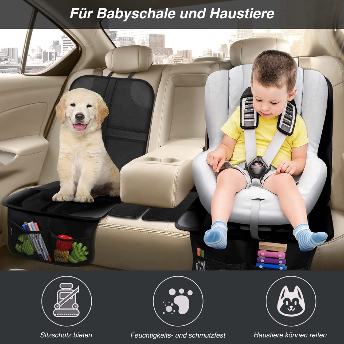 BESHINE ISOFIX autósülés védő