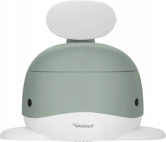 KINDSGUT pot avec insert amovible et couvercle BALEINE