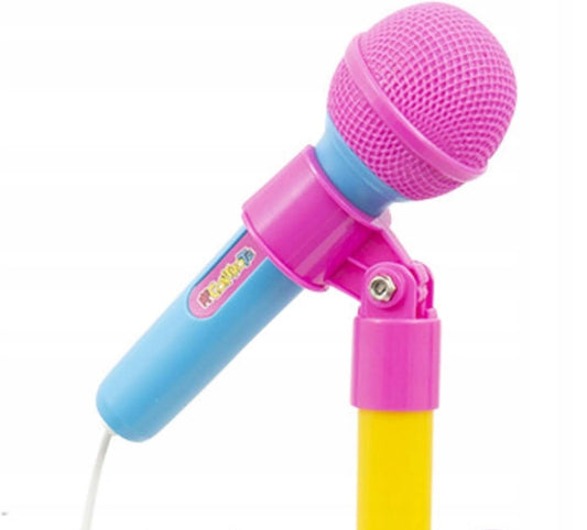 GIOCHI PREZIOSI Me Contro Te micrófono y soporte 120 cm canción IDIOMA ITALIANO